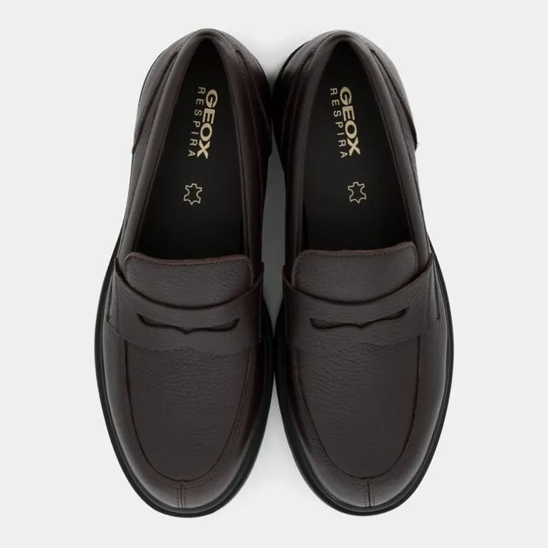 SPHERICA EC1 A- MOCASSINI COFFEE U36D1A