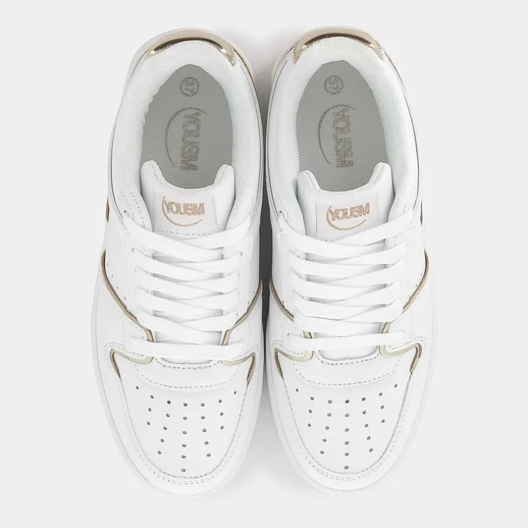 SPORTIVE BIANCO/ORO ES-E25S-21