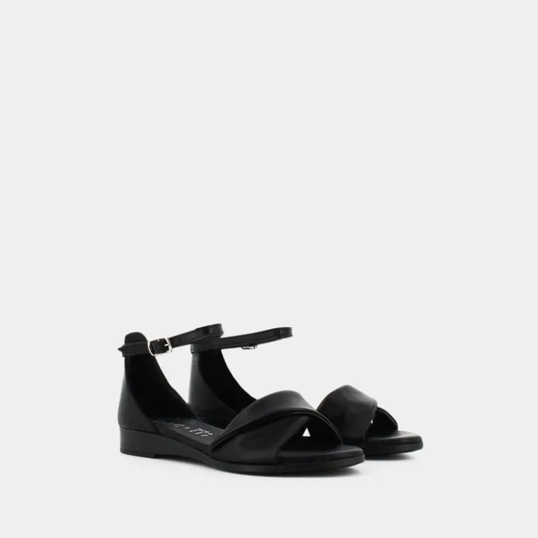 ST- SANDALI NERO CG-E23D-03