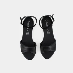 ST- SANDALI NERO CG-E23D-03