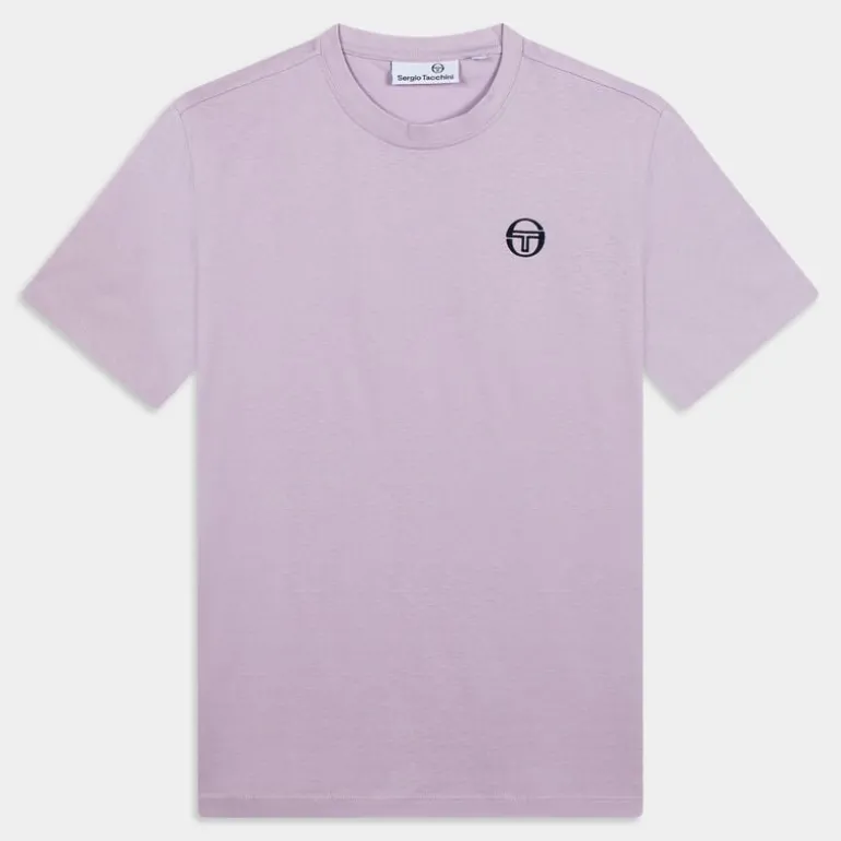 STANILO- T-SHIRT ORCHID PETAL / NAVY 040517