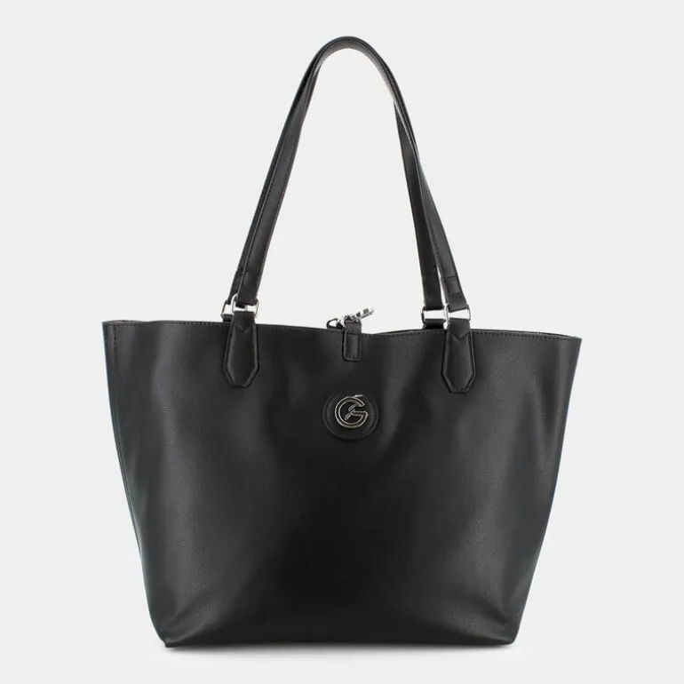 TEODOSIA REVERIBILE- BORSE SMOKE/BLACK 8156