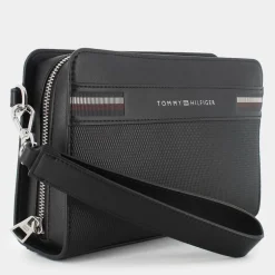 TH CORP TEXTURE POUCH- PICCOLA PELLETTERIA BLACK 12776-BDS