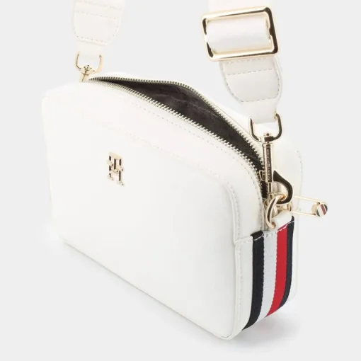 TH ESSENTIAL CAMERA BAG- TRACOLLE ECRU 15707-YBL