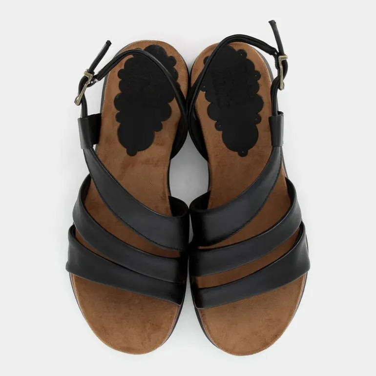 TIZIANA- SANDALI NERO IT-E25D-16