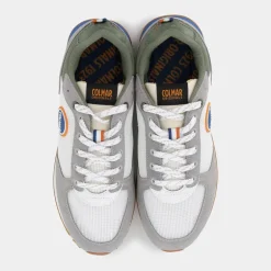 TRAVIS ORIGINALS- SNEAKERS WHITE / DARK DENIM / MILITARY GREEN TRAVIS