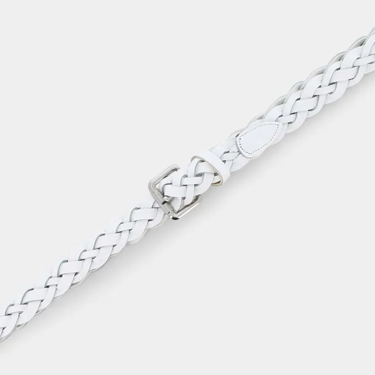 TRECCIA- CINTURE BIANCO CB-E24-01