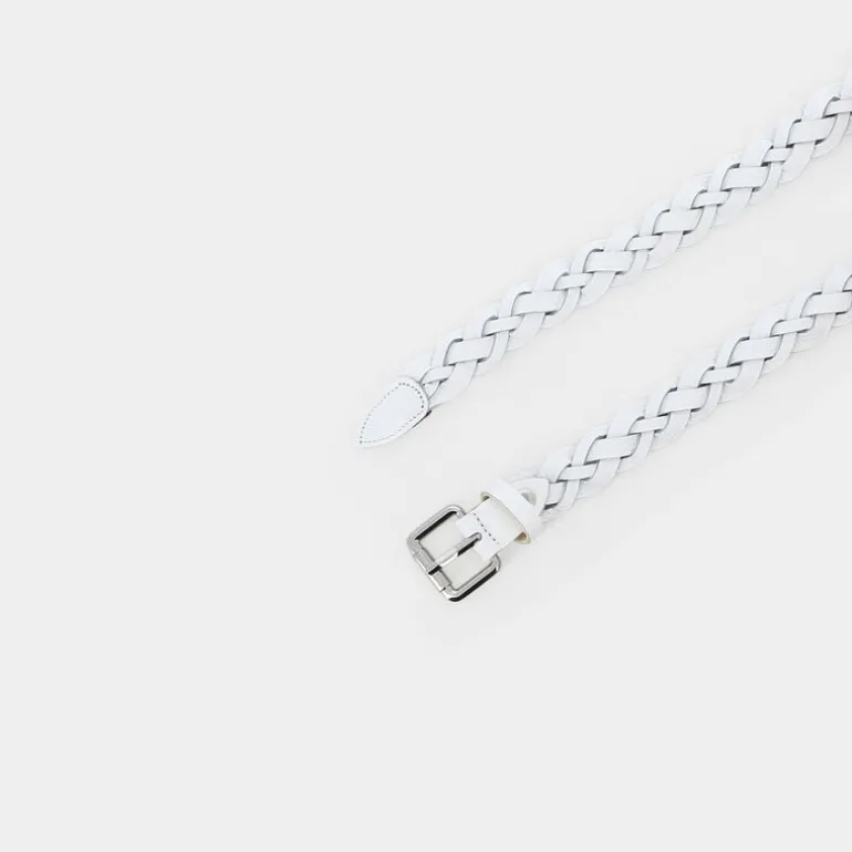 TRECCIA- CINTURE BIANCO CB-E24-01