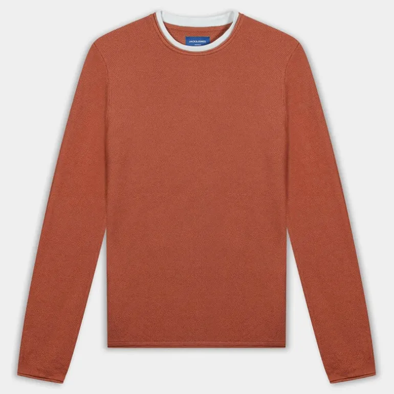 TWINN KNIT CREW NECK- MAGLIE E FELPE MARRONE 12227443