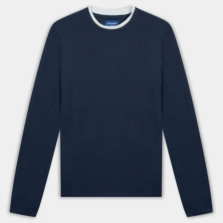 TWINN KNIT CREW NECK- MAGLIE E FELPE BLU 12227443
