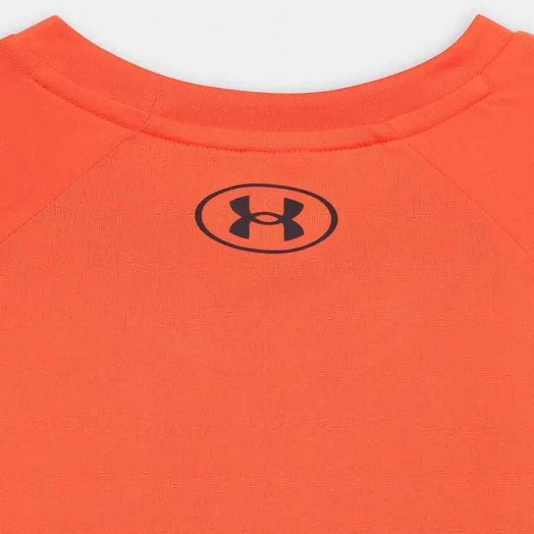 UA TECH PRINT FILL SS- T-SHIRT FIRE 1390208