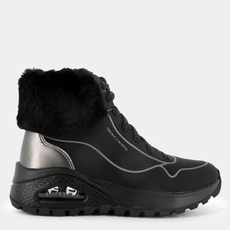 UNO RUGGED- SCARPONCINI NERO 167993