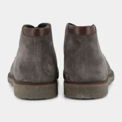 VELOUR- SCARPONCINI GRIGIO AP-I22U-17
