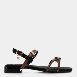 VELVET- SANDALI NERO 8053