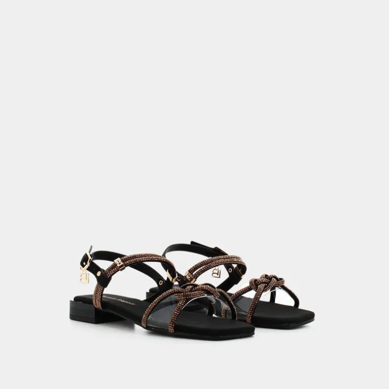 VELVET- SANDALI NERO 8053