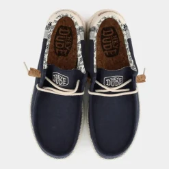 WALLY BREAK STICH- MOCASSINI NAVY HD.40015