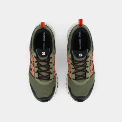 WANDER GTX- SPORTIVE DEEP LICHEN GREEN/RAINY DAY/SCARLET 471485