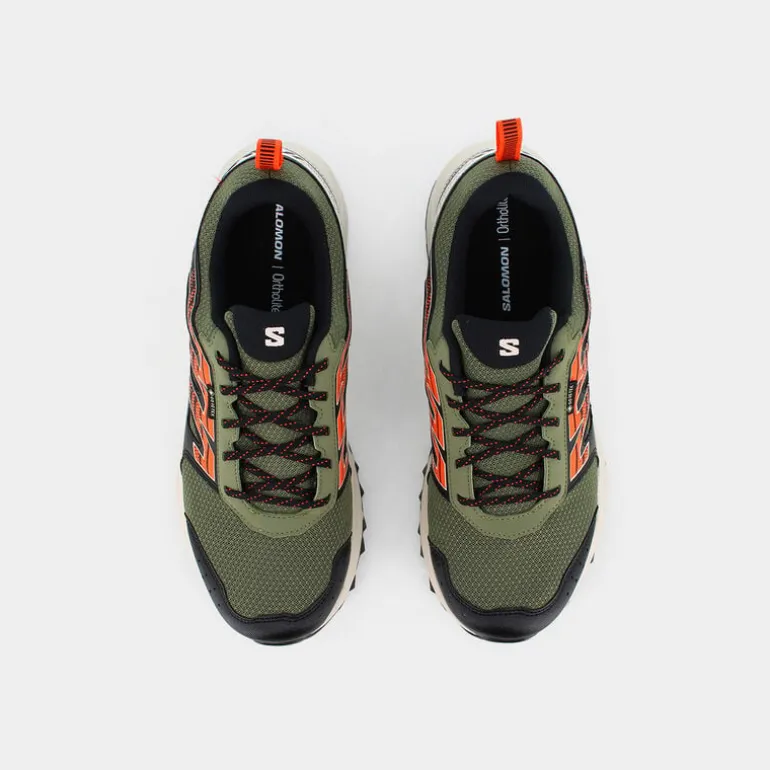 WANDER GTX- SPORTIVE DEEP LICHEN GREEN/RAINY DAY/SCARLET 471485