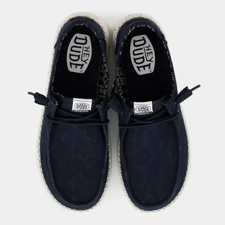 WENDY STRETCH- MOCASSINI BLU HD.40902-410