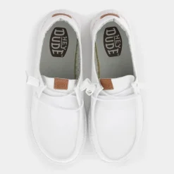 WENDY STRETCH- MOCASSINI BIANCO HD.40902-100