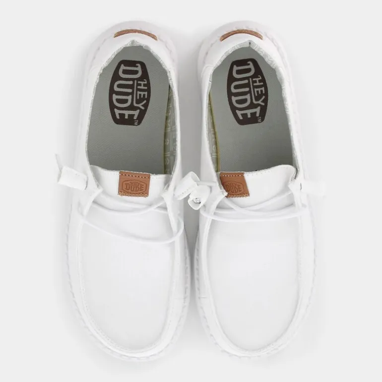 WENDY STRETCH- MOCASSINI BIANCO HD.40902-100