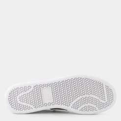 XK346- SNEAKERS WHITE+FAWN+GOLD X8X102