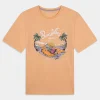 ZION TEE- T-SHIRT APRICOT ICE 12247808