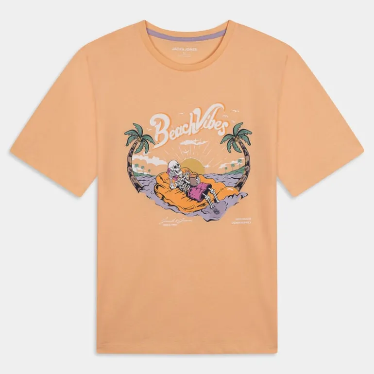 ZION TEE- T-SHIRT APRICOT ICE 12247808