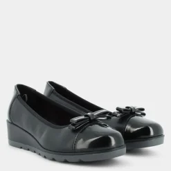 .- DECOLLET&Egrave; NERO WR-I23D-02