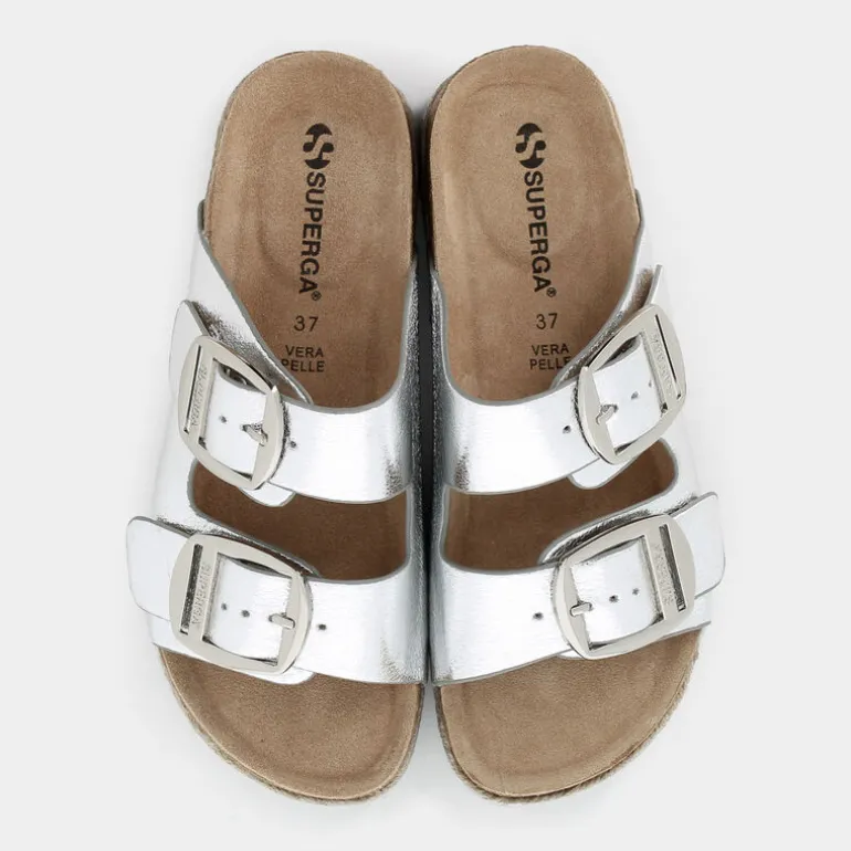 .- SANDALI ARGENTO S11T627