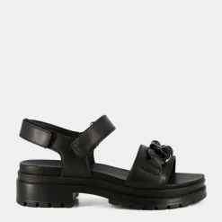 1400- SANDALI NERO IM-E23D-12