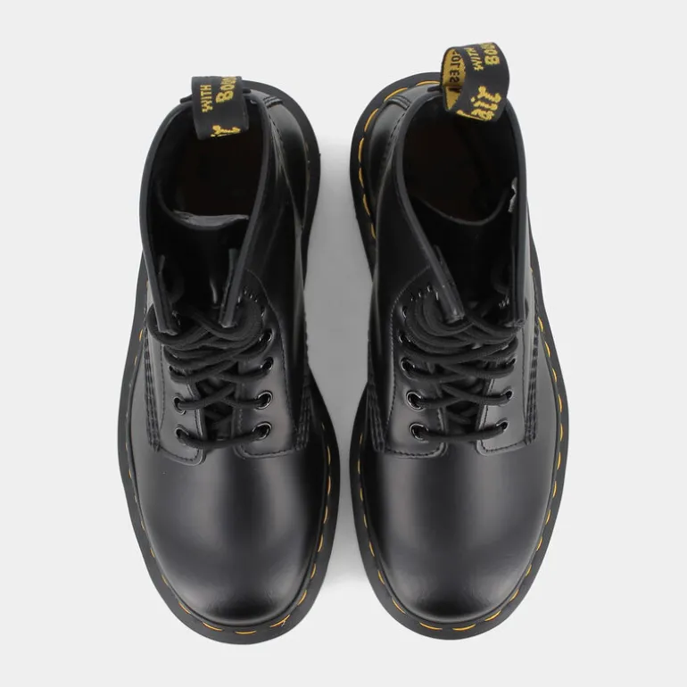 1460- SCARPONCINI Black Smooth 1460