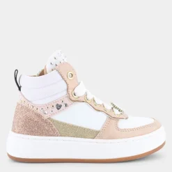 15194- SNEAKERS ROSA BIANCO ORO AG15562