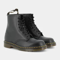 1460 8 EYE BOOT BLACK SMOOTH- SCARPONCINI BLACK 1460