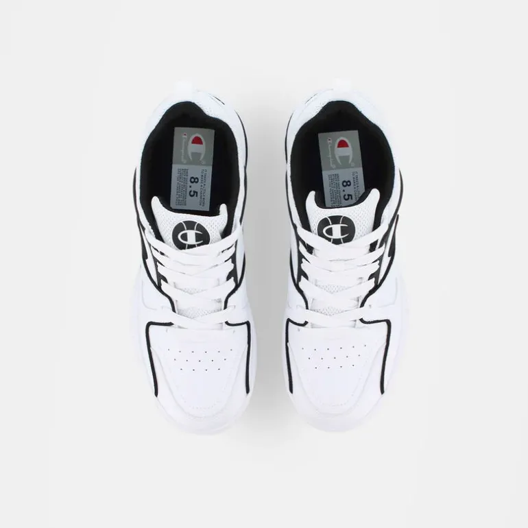 3 POINT LOW- SPORTIVE WHT/BLK S21882