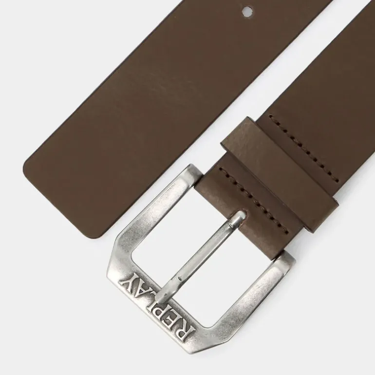 A3008A- CINTURE 110 DK BROWN WOOD AM2417.000.A3008A