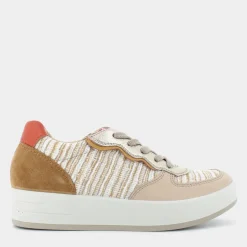 ALINA- SNEAKERS BEIGE IM-E25D-10