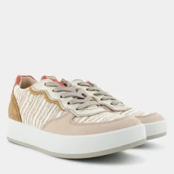 ALINA- SNEAKERS BEIGE IM-E25D-10