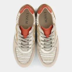 ALINA- SNEAKERS BEIGE IM-E25D-10