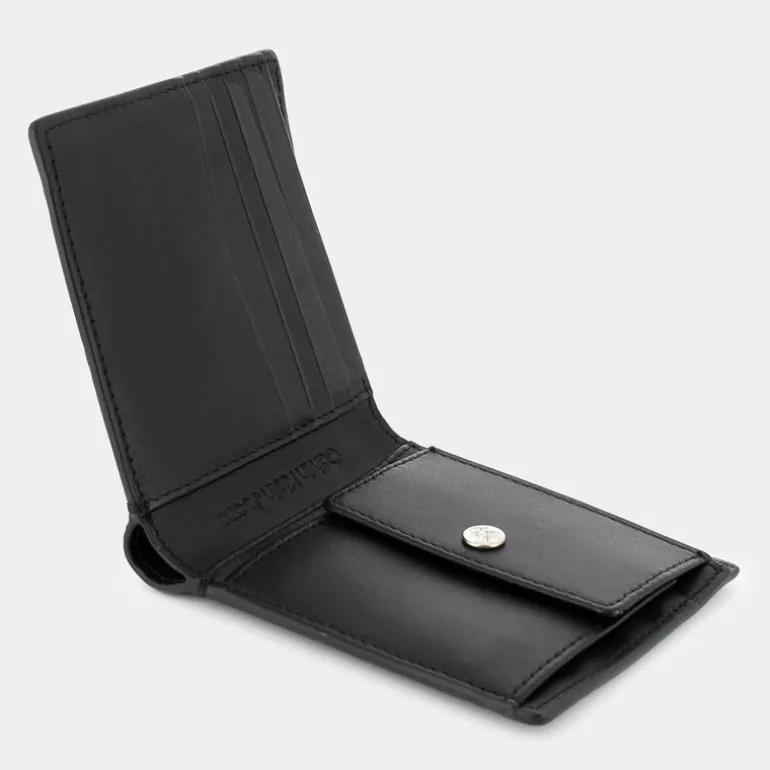 ALLOVER PRINT BIFOLD- PICCOLA PELLETTERIA BLACK 12064-0GK