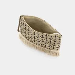 ANCHOR- PICCOLA PELLETTERIA NERO WO-E23-55