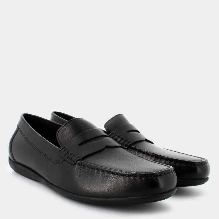 ASCANIO- MOCASSINI NERO U450WC00043C9999