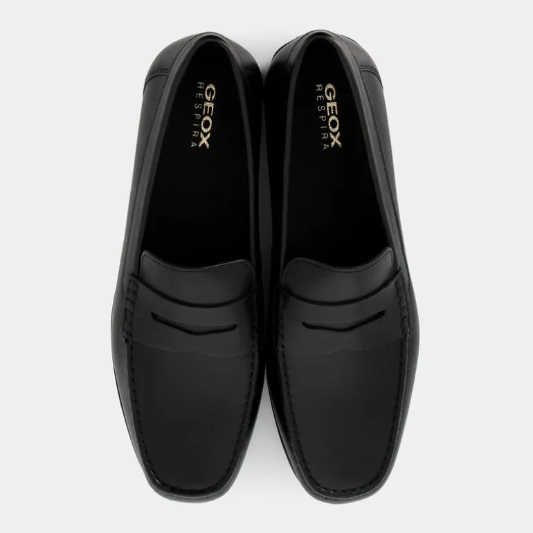 ASCANIO- MOCASSINI NERO U450WC00043C9999