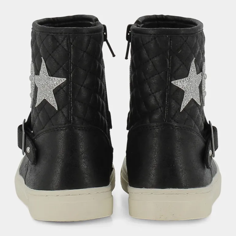 AVANT- SCARPONCINI E STIVALETTI NERO ARGENTO 2959722