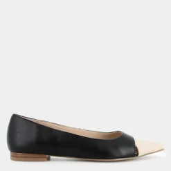 BALLERINA BEIGE-NERO ME-E25D-07