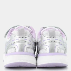 B&G SUPERMEGA- SNEAKERS BIANCO/ARGENTO-AMETISTA PUP 79580