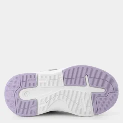 B&G SUPERMEGA- SNEAKERS BIANCO/ARGENTO-AMETISTA PUP 79580