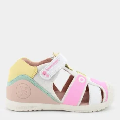 BIOGATEO- PRIMI PASSI BIANCO ROSA GIALLO VERDE 242154B