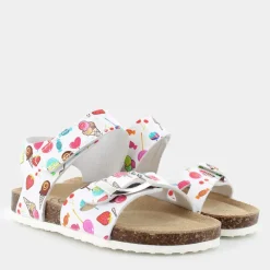 BIRKY- PRIMI PASSI BIANCO MULTICOLOR PBK 59320
