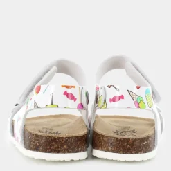 BIRKY- PRIMI PASSI BIANCO MULTICOLOR PBK 59320